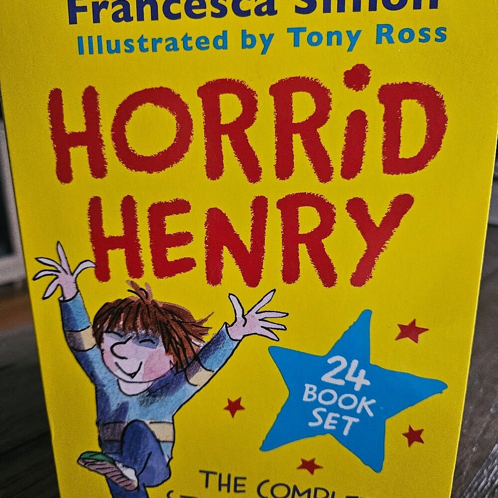 Horrid Henry the Complete Story Collection 24 Books Box Set by Francesca Simon